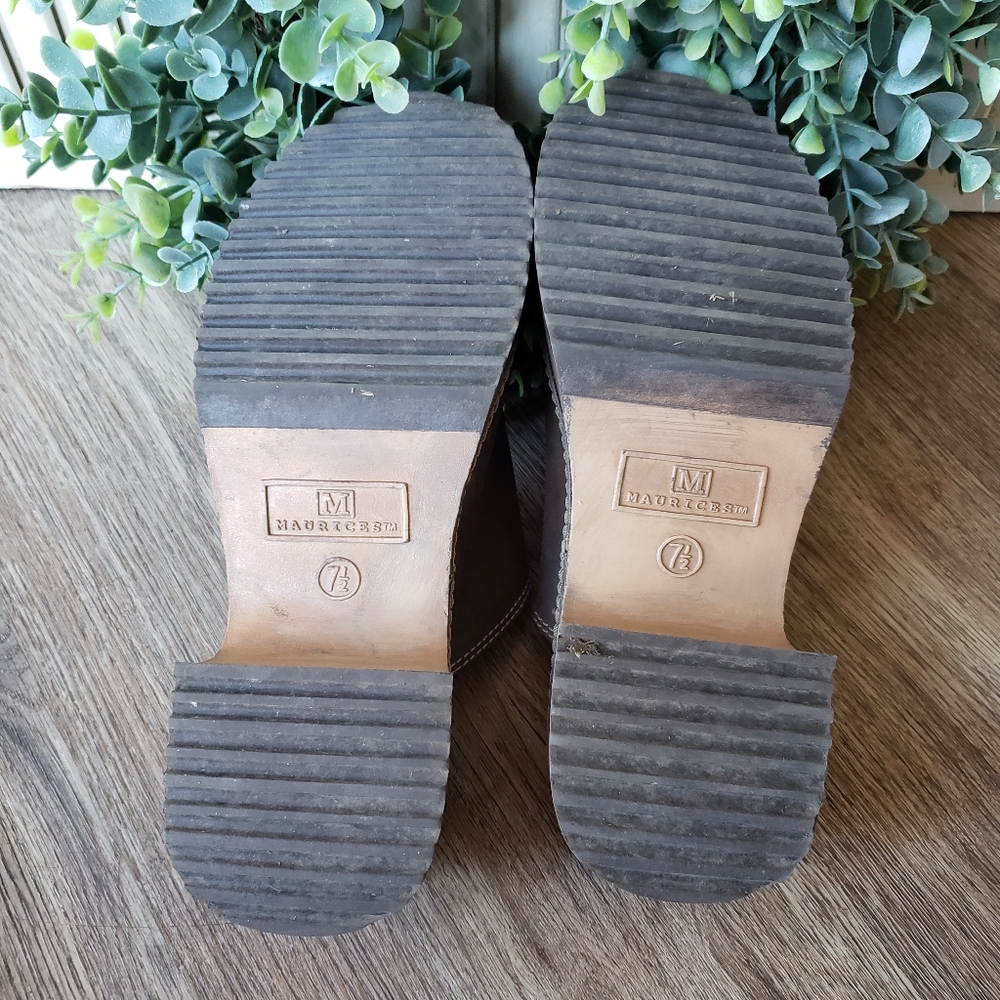 Maurices Brown Platform Clogs - image 8